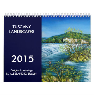 TUSCANY LANDSCAPES 2015 CALENDAR