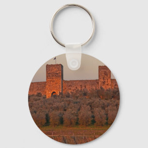 Tuscany - Monteriggioni Key Ring