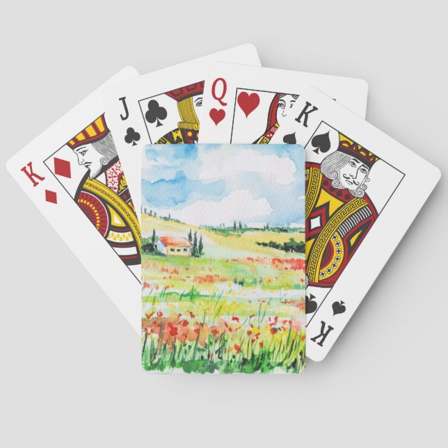Tuscany Playing Cards (Back)