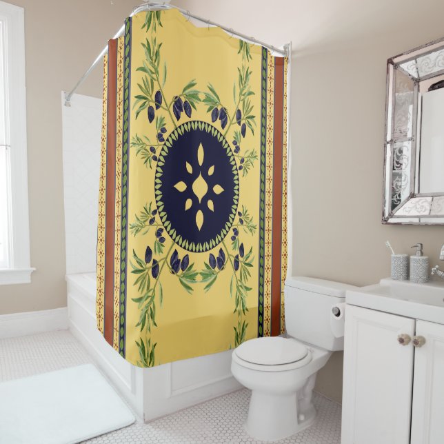 Tuscany Shower Curtain (In Situ)