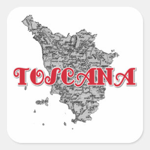 Tuscany Square Sticker
