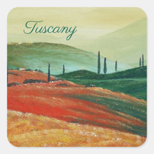 Tuscany Square Sticker