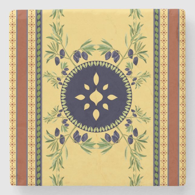 Tuscany Stone Coaster (Front)
