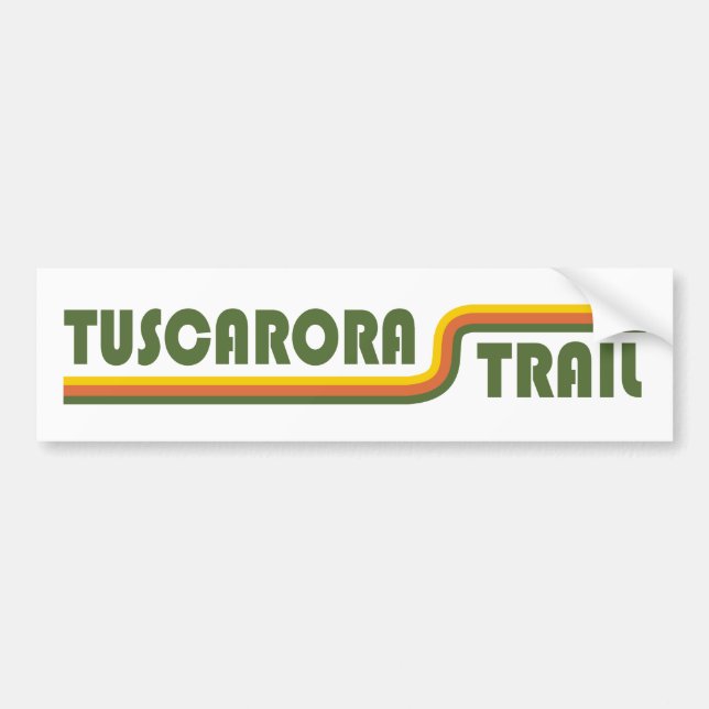 Tuscarora Trail Bumper Sticker (Front)