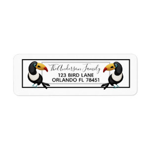 Tuscons Return Address Label