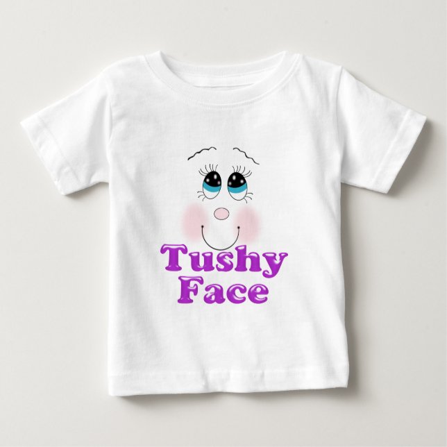 tushy face baby T-Shirt (Front)
