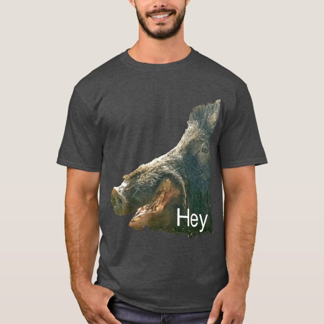 Tusk Hey Oversized T-Shirt (Front)