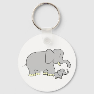 Tusk Love World's Best Mum/Dad! Keychain