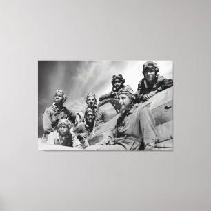 Tuskegee Airmen 1942 Canvas Print
