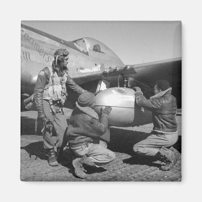 Tuskegee Airmen, 1945 Magnet (Front)