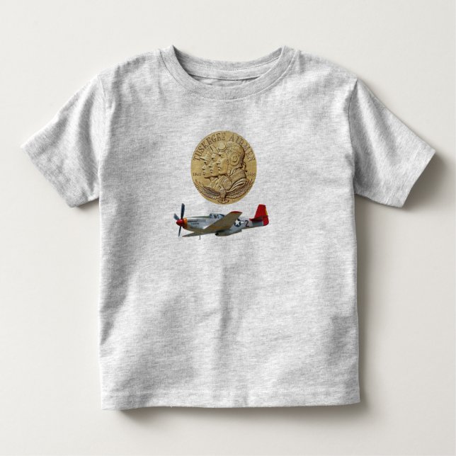 TUSKEGEE AIRMEN COIN TODDLER T-Shirt (Front)