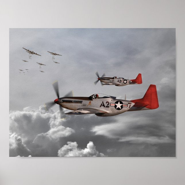 Tuskegee Airmen Poster (Front)