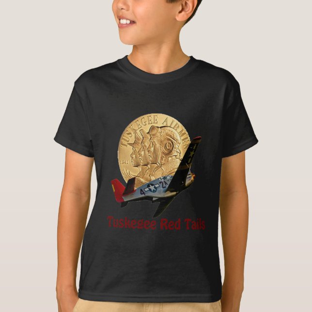 Tuskegee Red tail T-Shirt (Front)