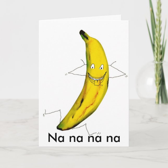 TUT - banananana, Na na na na Card (Front)