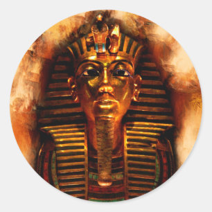 TUTANKHAMEN Ancient Egyptian Pharaoh Stickers