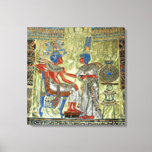 Tutankhamon’s Throne Canvas Print