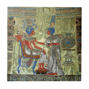 Tutankhamon’s Throne Ceramic Tile