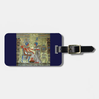 Tutankhamon’s Throne Luggage Tag