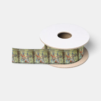 Tutankhamon’s throne satin ribbon