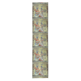 Tutankhamon’s throne short table runner