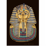 Tutankhamon's Golden Mask Standing Photo Sculpture<br><div class="desc">This is Tutankhamon's famous golden mask. If you'd like to try colouring it,  you can download the drawing for free at www.online-colouring-books.com/adult-colouring-pages.html</div>