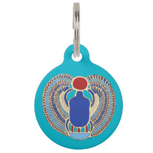 Tutankhamon's Hieroglyph Pet Tag