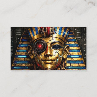 Tutankhamun 2.0: The Cyber King Business Card