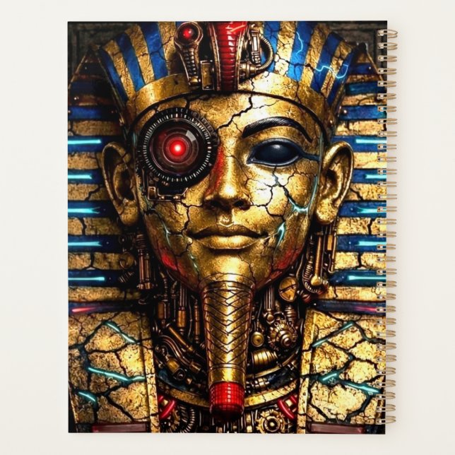 Tutankhamun 2.0: The Cyber King Planner (Back)