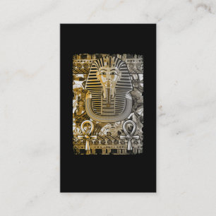 Tutankhamun Ancient Egypt Pharoah King Tut Ankh Business Card