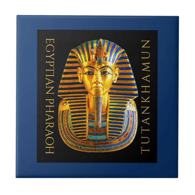 TUTANKHAMUN Discovery Centennial  Ceramic Tile (Front)