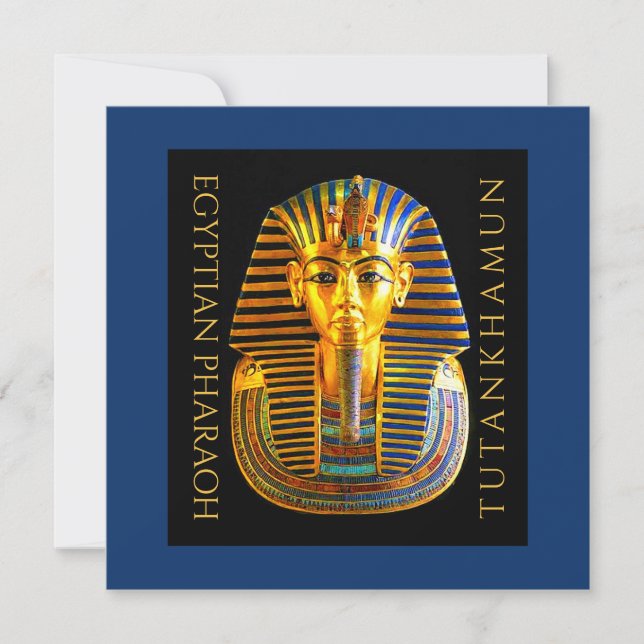 TUTANKHAMUN Discovery Centennial  Holiday Card (Front)