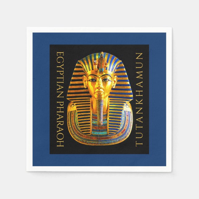 TUTANKHAMUN Discovery Centennial  Napkin (Front)