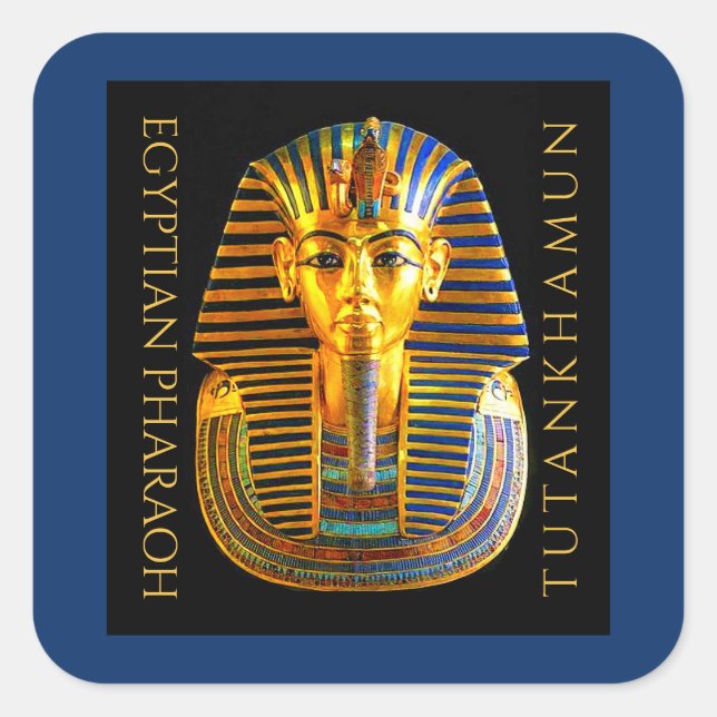 TUTANKHAMUN Discovery Centennial  Square Sticker (Front)
