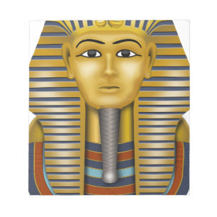 Tutankhamun Egyptian Mask Notepad