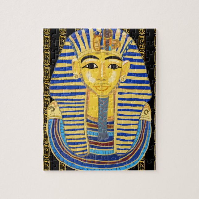 Tutankhamun Golden Mask Jigsaw Puzzle (Vertical)