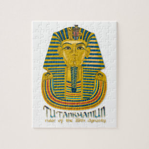 Tutankhamun mummy, the ancient King Tut of Egypt Jigsaw Puzzle