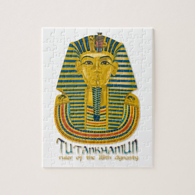 Tutankhamun mummy, the ancient King Tut of Egypt Jigsaw Puzzle (Vertical)