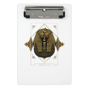 Tutankhamun Pharaoh Mask Clipboard – Ancient Egypt