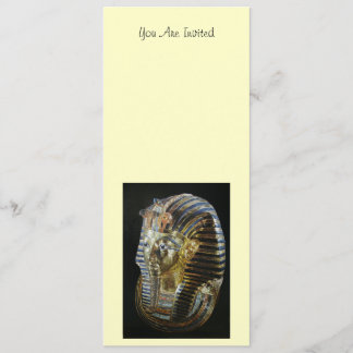 Tutankhamun’s Golden Mask Invitation