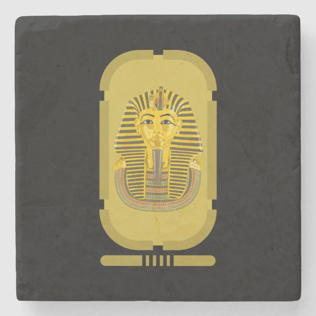 Tutankhamun Stone Coaster (Front)
