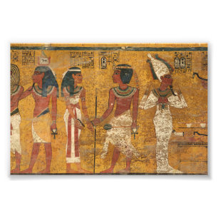 Tutankhamun Tomb, North Wall by Egyptian History Photo Print
