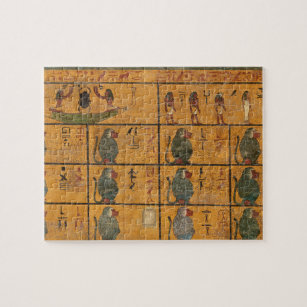 Tutankhamun Tomb, West Wall by Egyptian History Jigsaw Puzzle