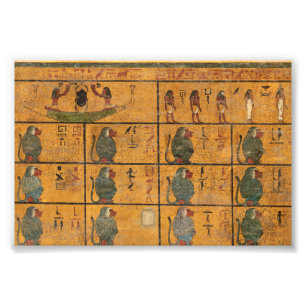 Tutankhamun Tomb, West Wall by Egyptian History Photo Print
