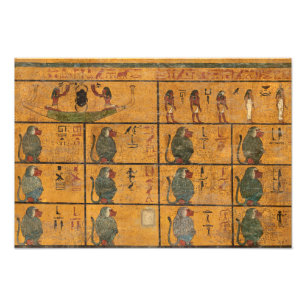 Tutankhamun Tomb, West Wall Photo Print