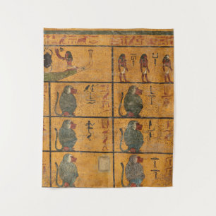 Tutankhamun Tomb, West Wall Tapestry
