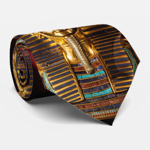 Tutankhamun's Golden Mask Tie