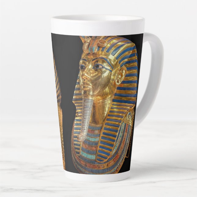 Tutankhamun's Latte Mug (Right Angle)