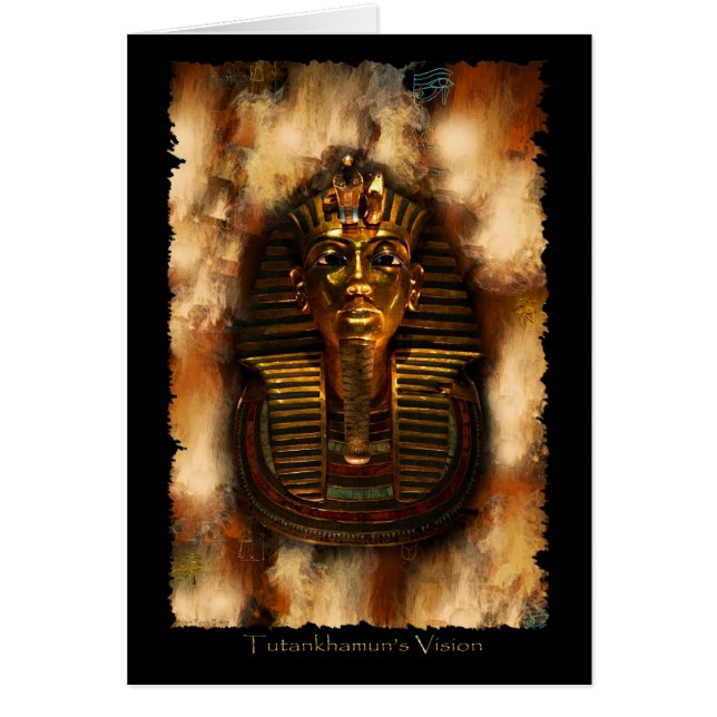 TUTANKHAMUN'S VISION Card (Front)