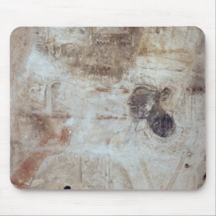 Tuthmosis III offering incense to the god, Mouse Pad