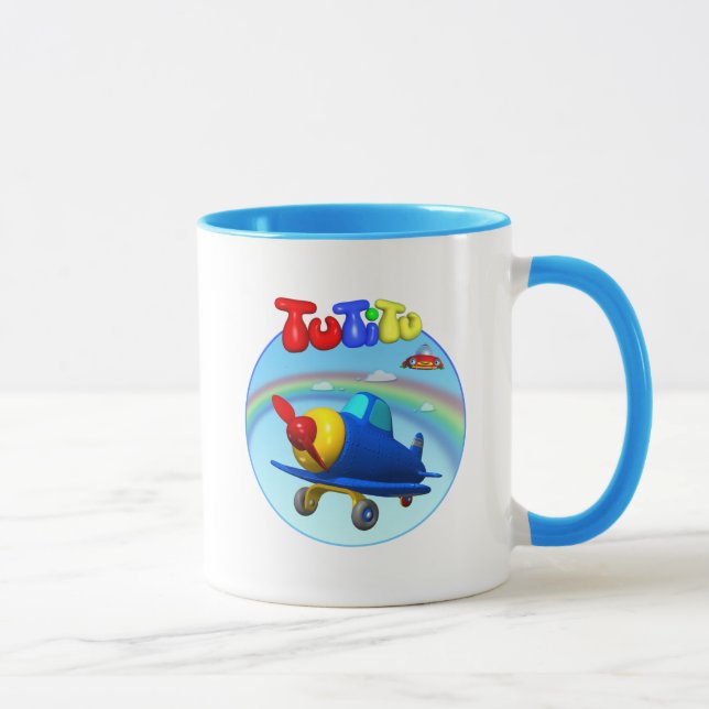 TuTiTu Aeroplane Mug (Right)